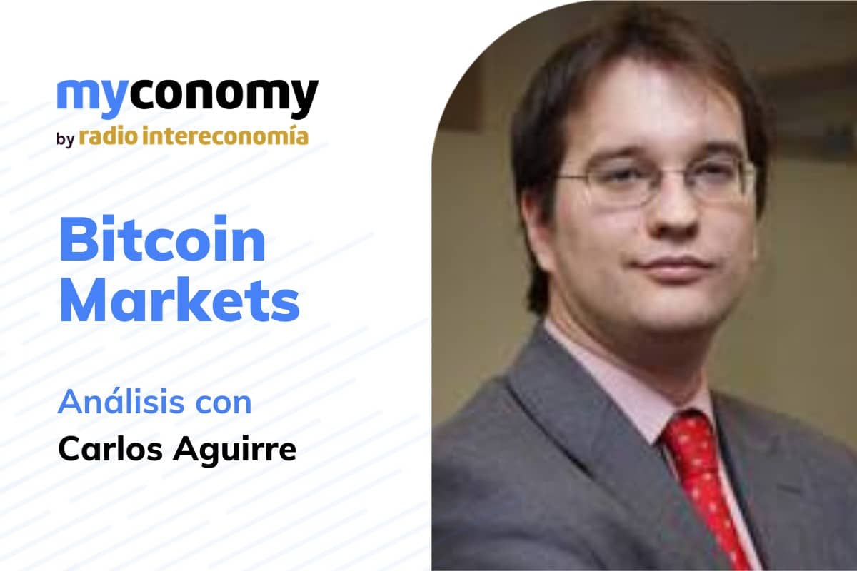 Carlos Aguirre, iBroker: "El rebote parece fuerte y podría llevar al bitcoin a los 57.000 dólares"