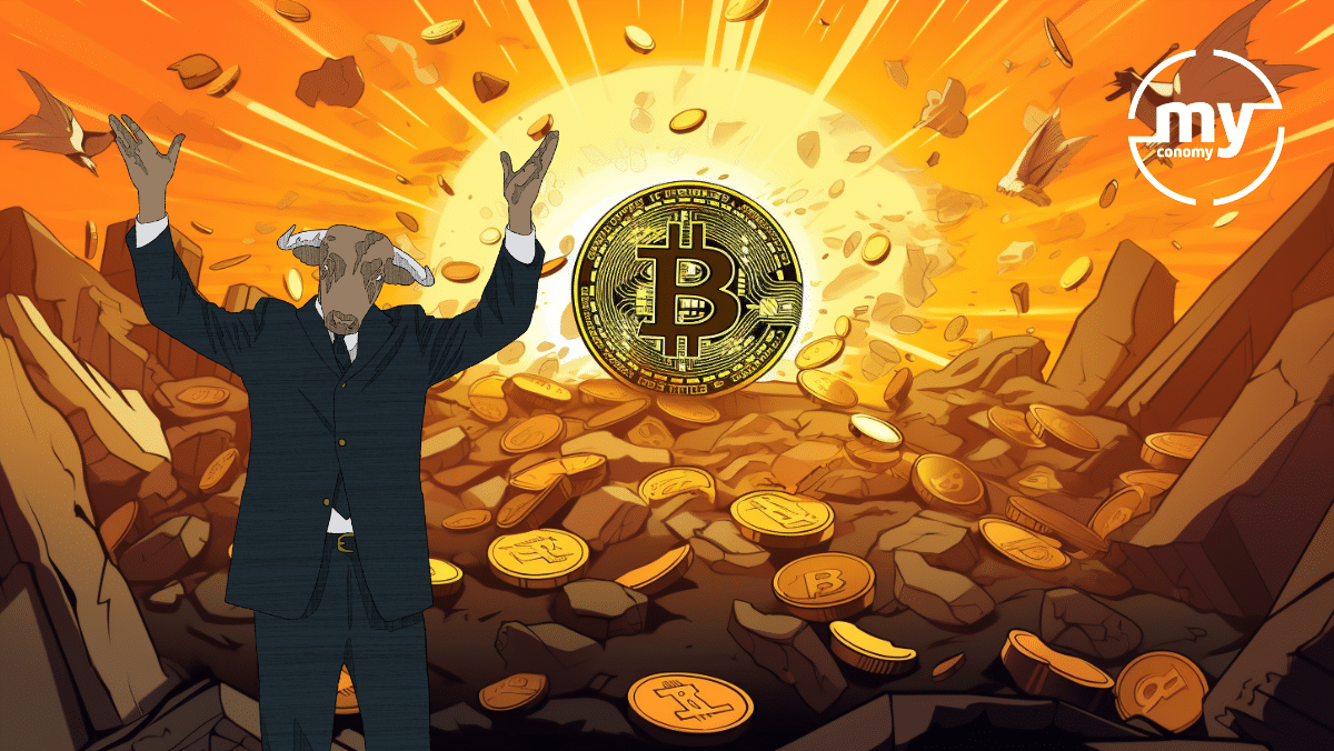 Tras una oleada de buenas noticias Bitcoin recupera los 30.000