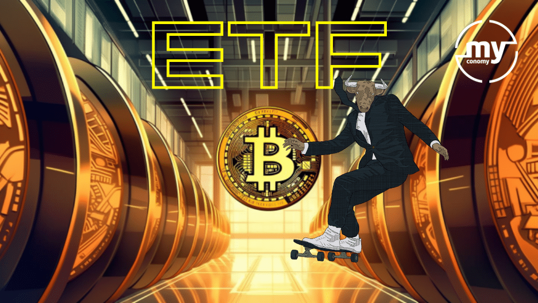 ETFs de Bitcoin alcanzan un volumen de más de USD 10 mil millones